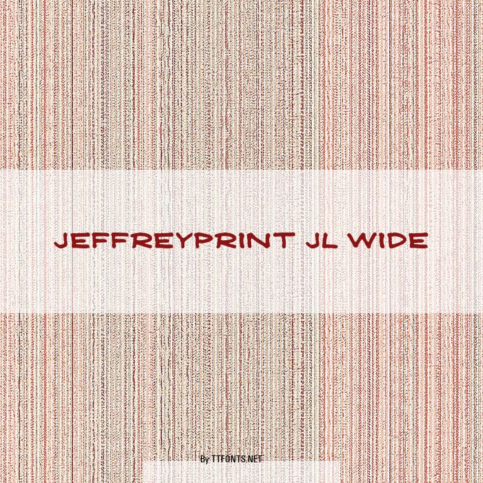 JeffreyPrint JL Wide example
